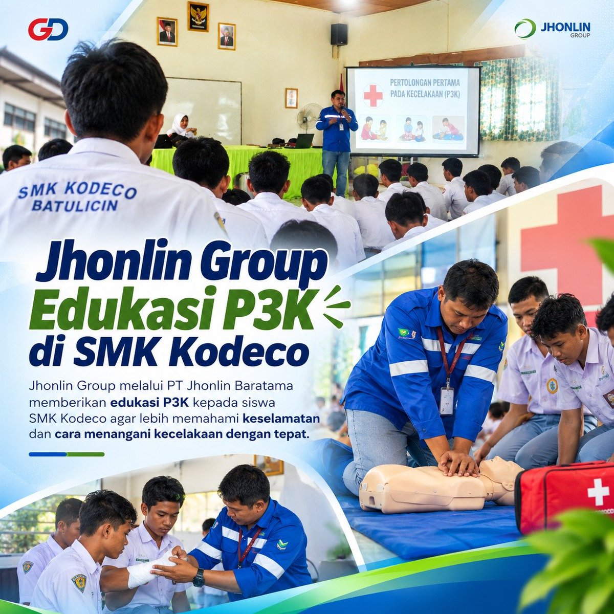 Sucitadewitl's tweet photo. Belajar P3K hari ini, siap memberikan pertolongan dengan tepat saat dibutuhkan. 🤝 #psnwanam #hajiisam #jhonlingroup #gd_psn #titikinformasi https://t.co/XYwNB3PGaz