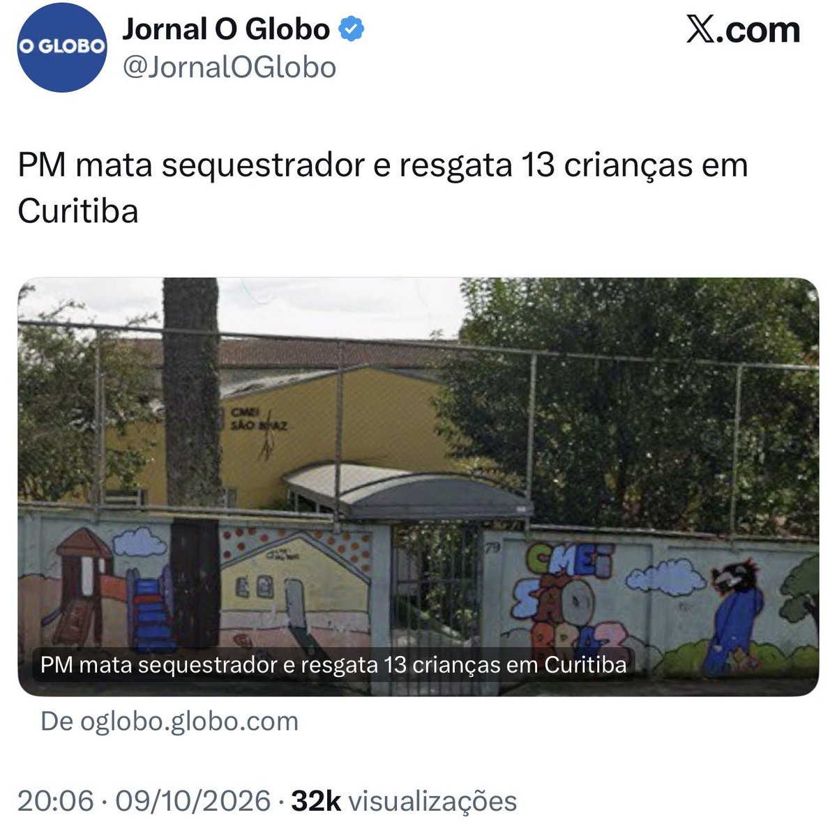 thaispsic's tweet photo. Um verdadeiro herói. 👏🏻👏🏻 https://t.co/Bgdi9psfHz
