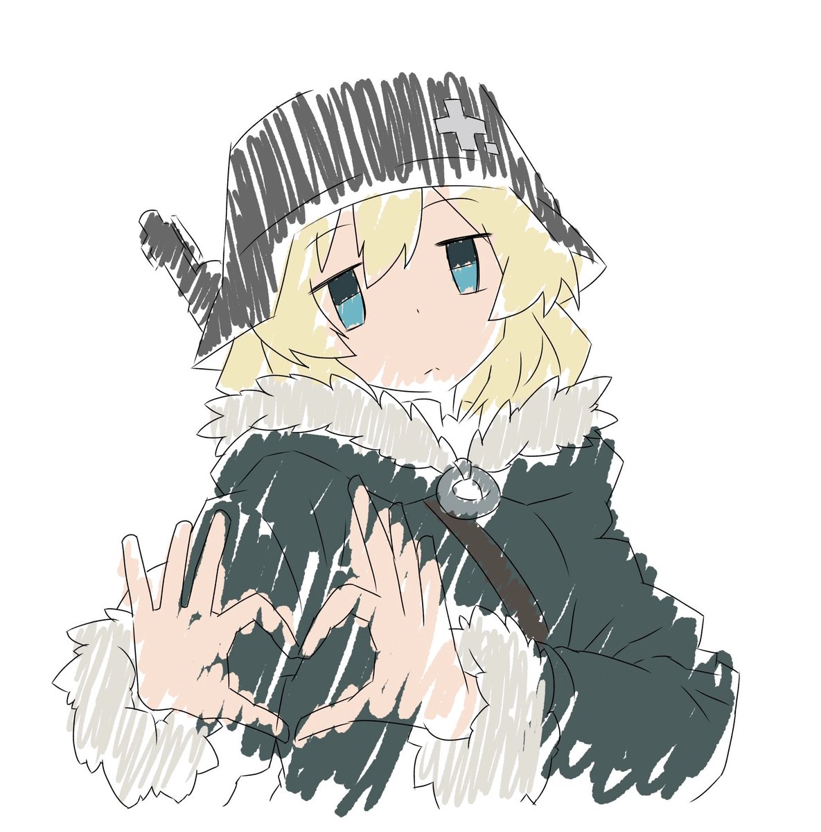 MIV_MM4's tweet photo. フォロワー500人ありがとう
#少女終末旅行 https://t.co/mOCrhGiX4O