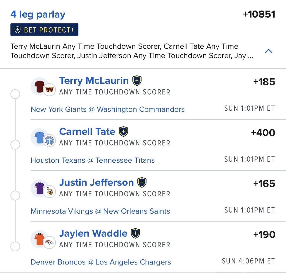 ELDERMACskuz's tweet photo. 4 touchdowns is all we need for a $20,000 Sunday 🙌
join and win some cool bread all picks are 100% guarantee join the winning team now 👇👇

https://t.co/qHyExHBCHd…

#PrizePicks #PrizePicksNBA #GamblingX #PropBets #NBAX� #chalkboard #underdogfantasy #DFS #wnba #NBAPlayoffs https://t.co/JvyFpBwjvD