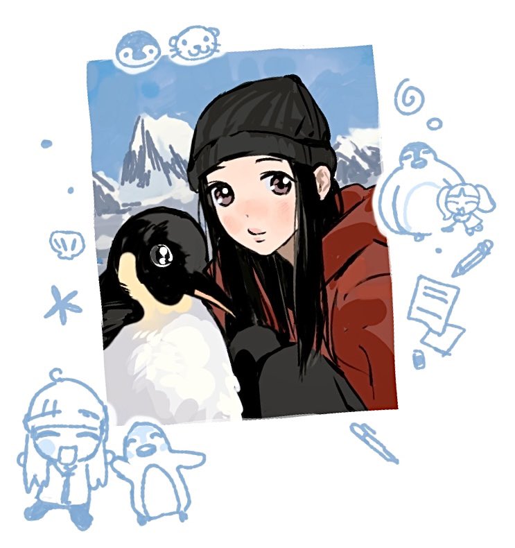 quan_tiancao's tweet photo. 和企鹅成为朋友了哦🐧#HANNI https://t.co/SemjTdkW07