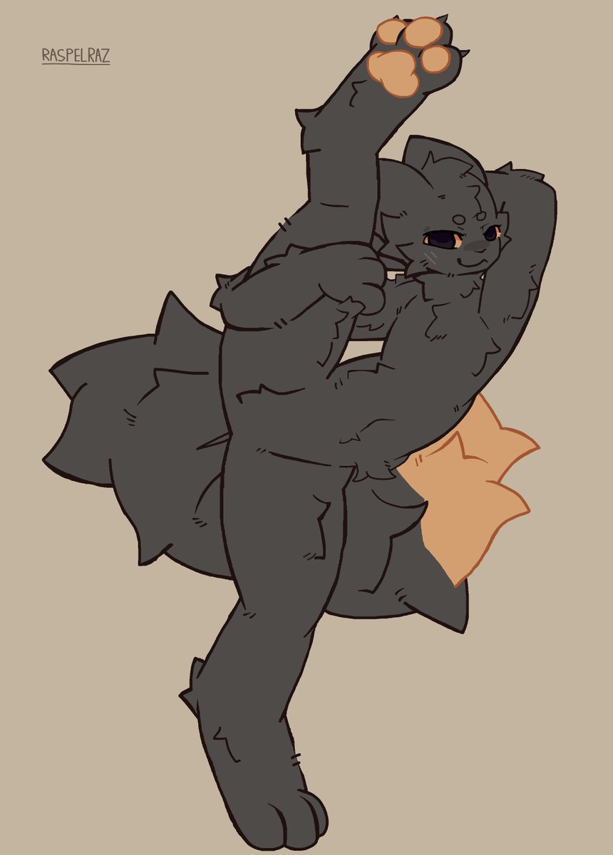 RaspelRaz's tweet photo. stretching routine 
ouhh https://t.co/El7zHCT4Ek