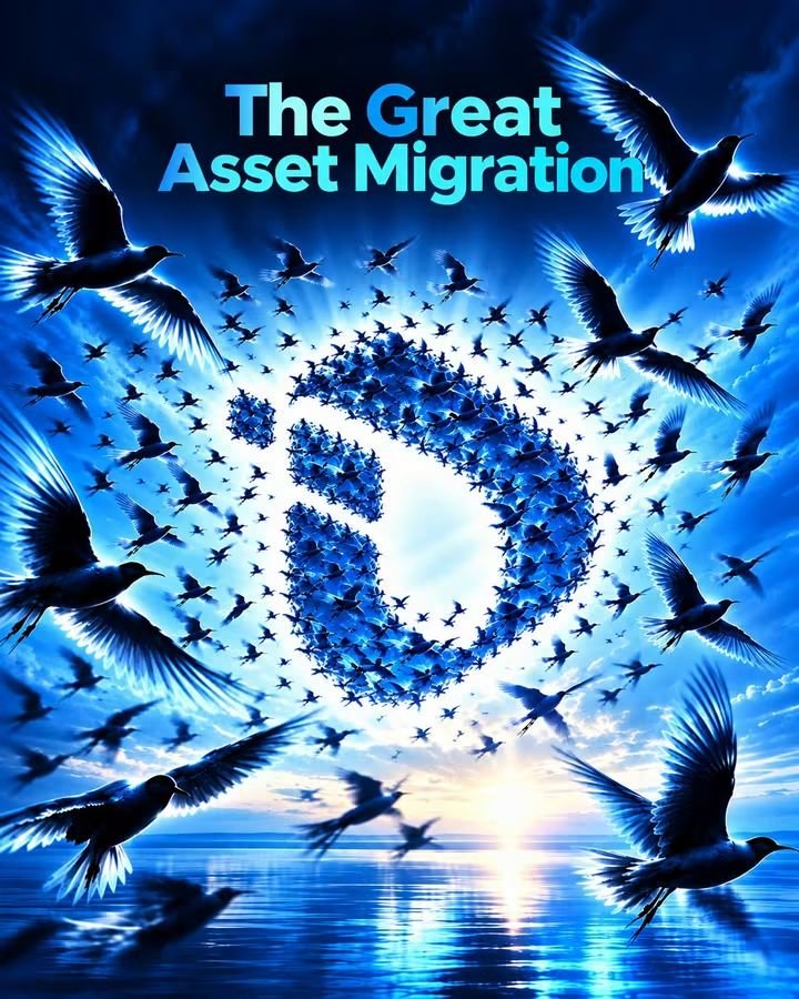 Raghavatrapmd12's tweet photo. The great asset migration

#InterLink #ITL #ITLG #ITLX https://t.co/FUjOwbLxab
