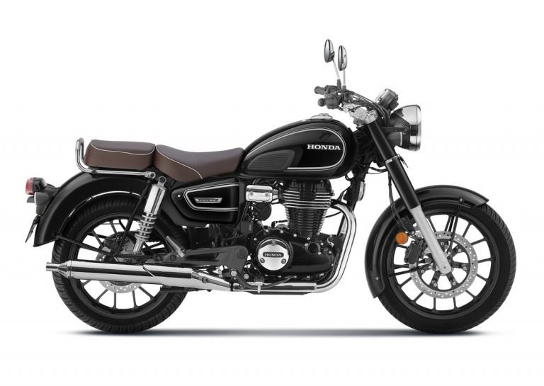 PutiMotor's tweet photo. ホンダのインド二輪車法人ホンダ・モーターサイクル・アンド・スクーター・インディア（HMSI）が、日本でGB350Cとして販売している「CB350C」のスペシャルエディション「パールイグニアスブラック」を発表。

ブラックにホワイトのピンストライプを引いた、1950年代の欧州車をイメージさせるグラフィック。

https://t.co/ePXZEA6bVK