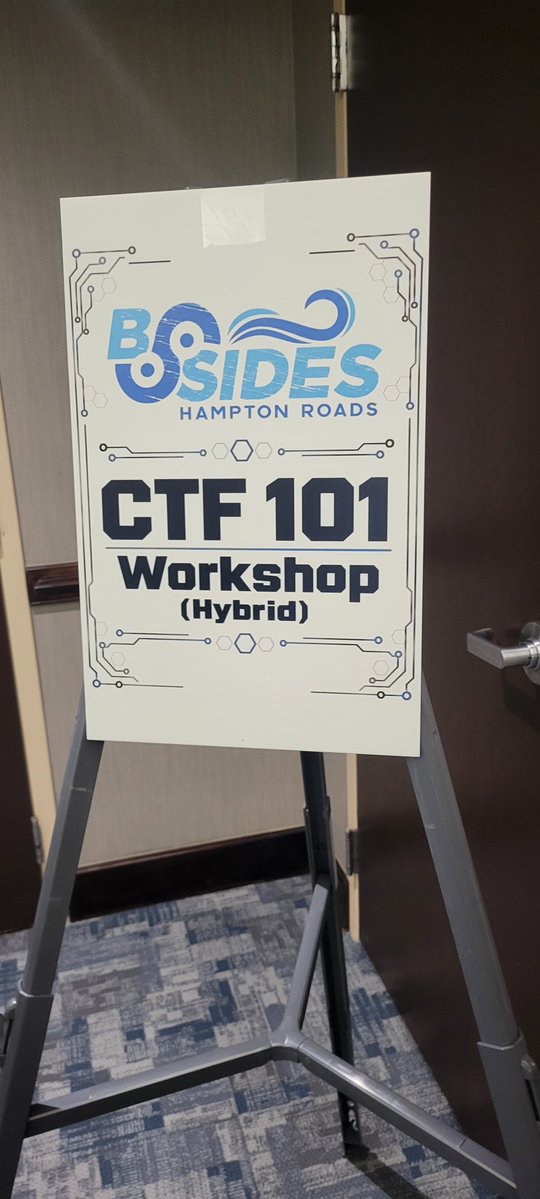 BSidesHR's tweet photo. Day 1 of the inaugural BSides Hampton Roads is in the books. Workshops on cyber risk, AI home labs &amp; CTF fundamentals kicked off the weekend, followed by our community happy hour. Tomorrow: keynote, 3 tracks, 2 CTFs + more. https://t.co/r8NBYruLiD #BSidesHR https://t.co/yeCRR7SDFQ