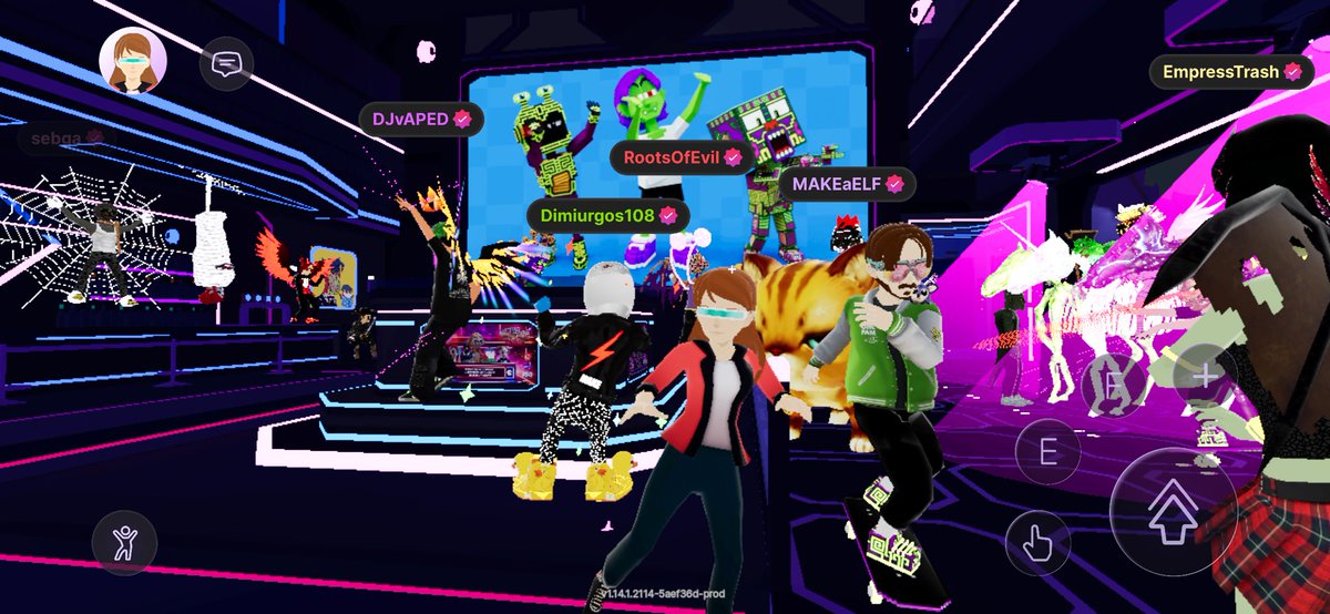 PpaPpa152417's tweet photo. @MAKEANFT @decentraland @Miguel_Amargo @SinfulMeatStick @DJvAPED Let’s gooo 🔥🔥🔥🔥🙌 Today's party is awesome, too! ✨ https://t.co/ShNxf8Weh6