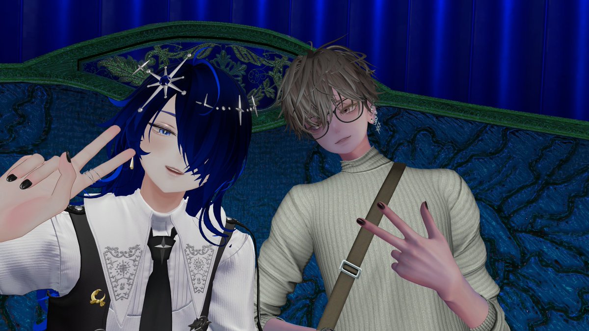 nacl_VRC's tweet photo. #VRC_NYX
来てくれてありがとーー✨
通販の失敗のお話出来て楽しかった〜次は失敗しない‥
ほむらくんのはなし楽しかった‥犬系男子って可愛いよね
そして別イベの同期がたまたま遊びに来てくれた!!運命デス
また遊びに行っておいで〜?
アフターのお写真続く↓ https://t.co/pwvqw3xRk9