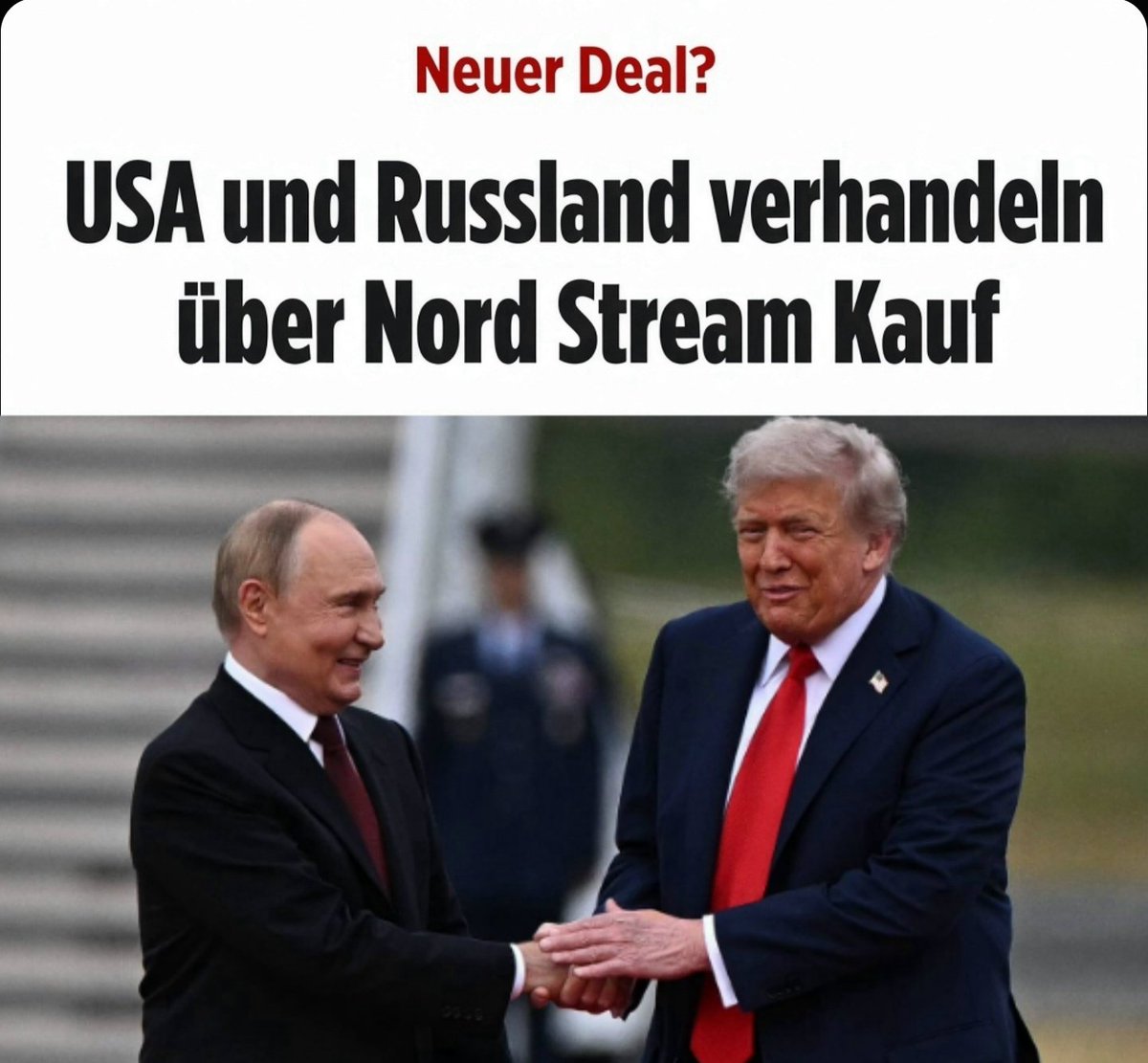 DrLuetke's tweet photo. Wir fassen zusammen:

1. Durch die Nord Stream Sabotage wurde das deutsche Geschäftsmodell nach 1945 zerstört

2. Deutschland zahlt für US LNG-Gas

3. Russland und die USA verhandeln über einen Neustart von Nord Stream ohne Deutschland

4. Deutschland verliert doppelt

Tja... https://t.co/nabTqvEEar