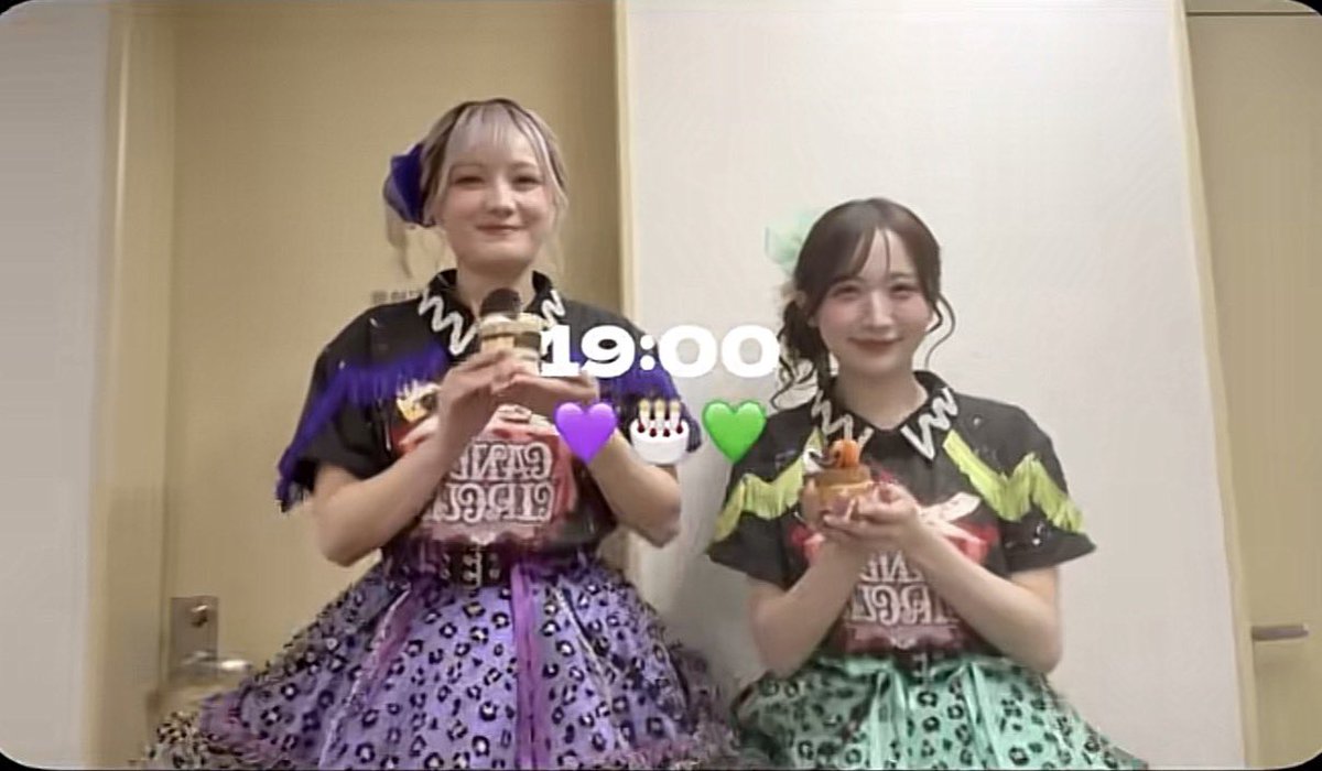 y_i_tCT's tweet photo. きゃんちゅーset logに映るなちさんもぐもぐ率めちゃ高い笑 #小川奈々子 https://t.co/FOVcGVinlw