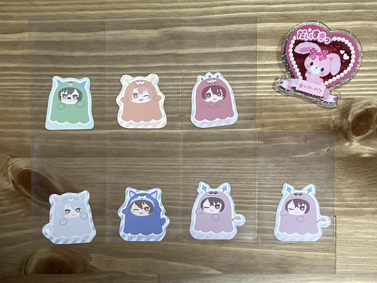vUo_oUy's tweet photo. 【 交換 】 モフハロSTORE 特典

求: 壮五、百、トウマ、巳波
譲: 大和、三月、陸、楽、龍之介、虎於2

郵送希望。ミニレターの使用問題ございません◎
缶バッジとまとめての交換◎

検索からでもお気軽にお声がけください。 https://t.co/2I5p51IAfu