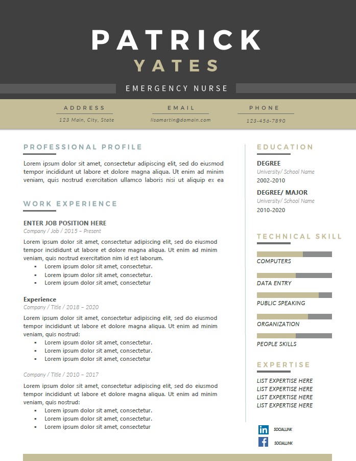 free_resumes's tweet photo. 💙💙💙 Don't pass up on this FREE NURSE RESUME TEMPLATE! Easy to edit in Word! 👉
#resumes #CV #job #career #resumetemplates #RN #nursing #nurse #nurseresume #resumewriter https://t.co/ywoxD2uEar