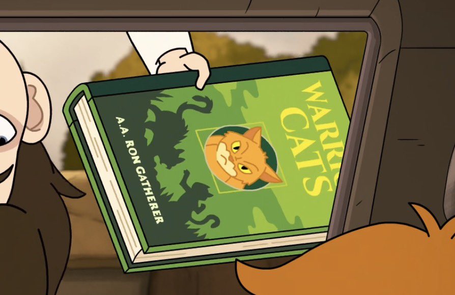 Suslent's tweet photo. I’m still laughing at this addition to the final episode bro. A.A Ron Gatherer is killing me 😭😭. Also mentions a “Sharppaw survives her fall from the gorge” could this be a sneaky whiteclaw reference? 👀👀 https://t.co/kwrgkFREBd