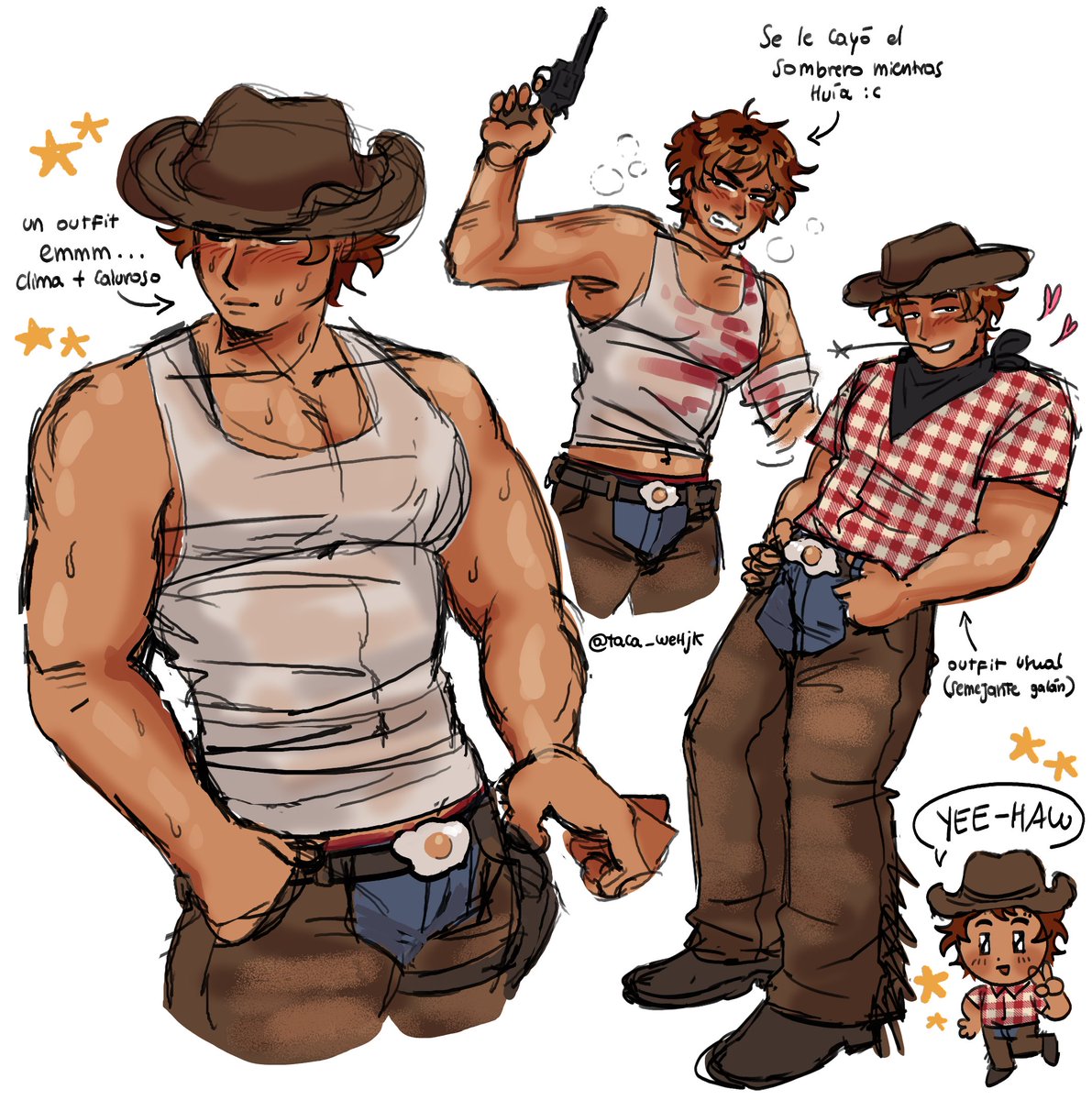 taca_wehjk's tweet photo. aquino vaquero vaquerito vaquerin :3
#aquinofanart #AQUINO https://t.co/9ojk8aLitk