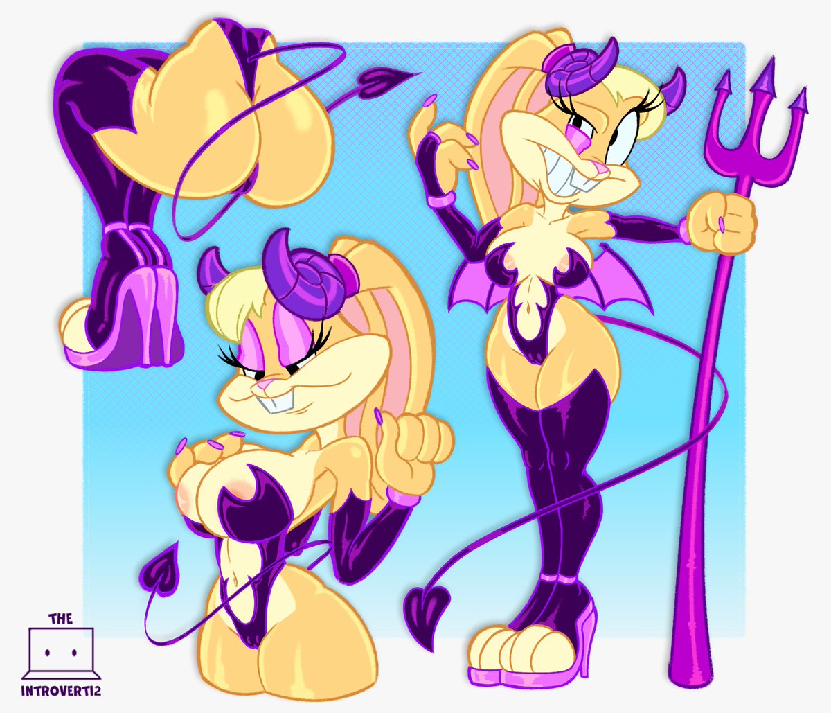 Theintroverti2's tweet photo. Now it's Lola's turn🥵 we're preparing a new Halloween update for the game. I hope you enjoy it😋

(🔥Uncensored version in patreon🔥)

#lolabunny #halloween #october #sexygirl #looneytunes #furryart https://t.co/inOBfV8u8h