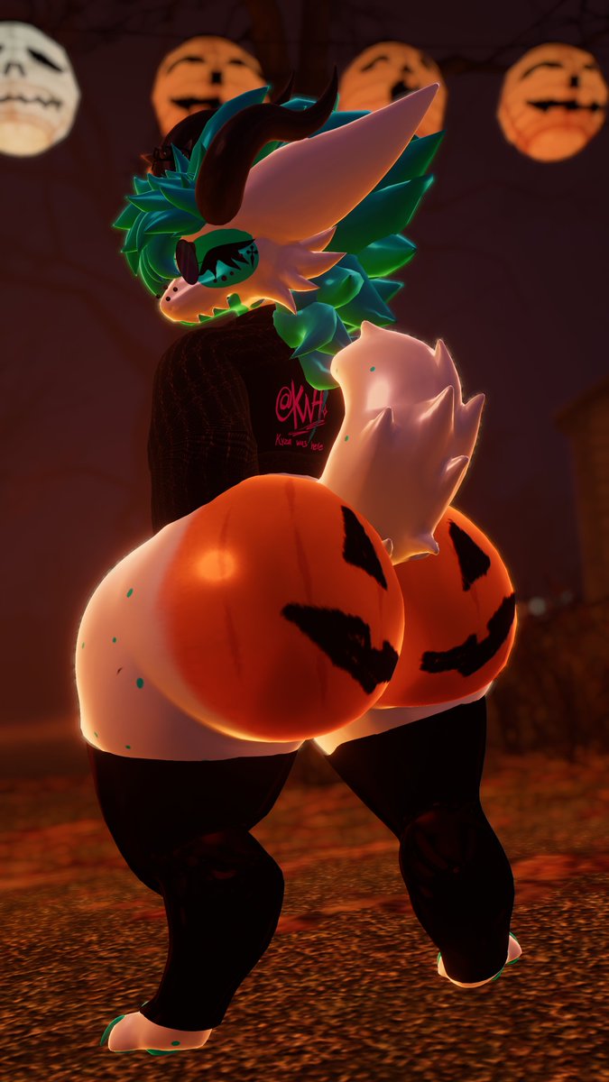 mintykittyAD's tweet photo. About time we get to "Smashing Pumpkins" this season~

,,,if u get the joke im slobbering all over it <3 https://t.co/CZar2FX6dg