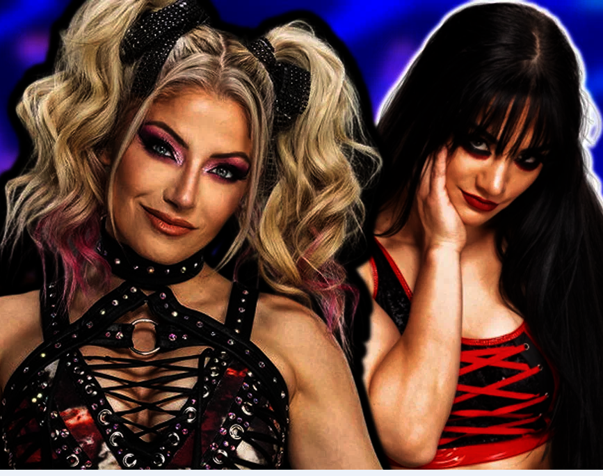 WorkingStiffPC's tweet photo. Congratulations to the new WWE Woman's Champions. Alexa Bliss and Tatum Paxley!!!! #Smackdown #WWESmackdown https://t.co/7Img1WdMry