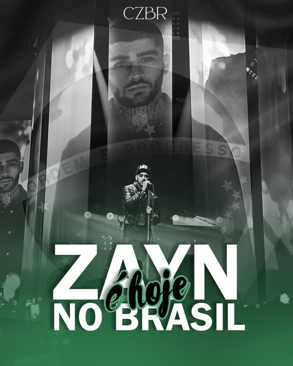 choosezaynbr's tweet photo. FINALMENTE! ✨

HOJE É O PRIMEIRO SHOW SOLO DO ZAYN NO BRASIL! 🇧🇷 

ESPERAMOS MUITO POR ISSO! 💚🙏🏻 https://t.co/MJ1soU061I
