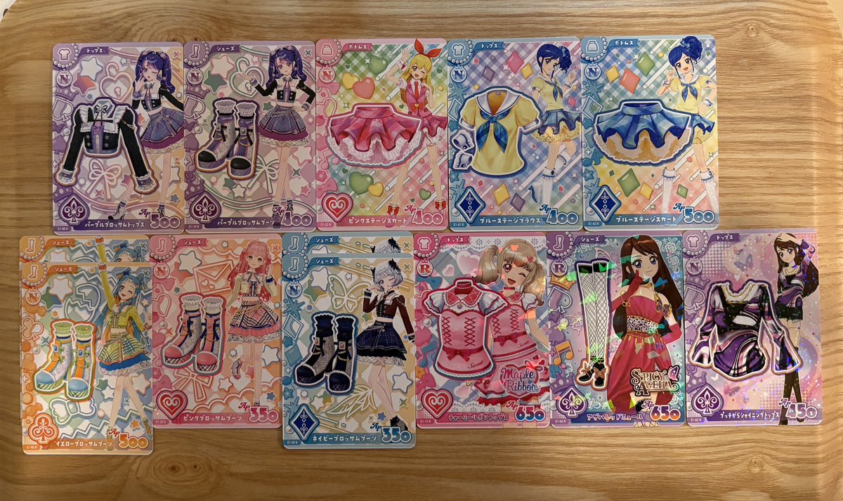 wasabisan__'s tweet photo. 【譲渡 / 交換】
アイカツアンコール アイカツ 

求）1枚目
譲） 2枚目 or買取

お気軽にお声掛けいただけると嬉しいです🌷 https://t.co/HiojJALnBa