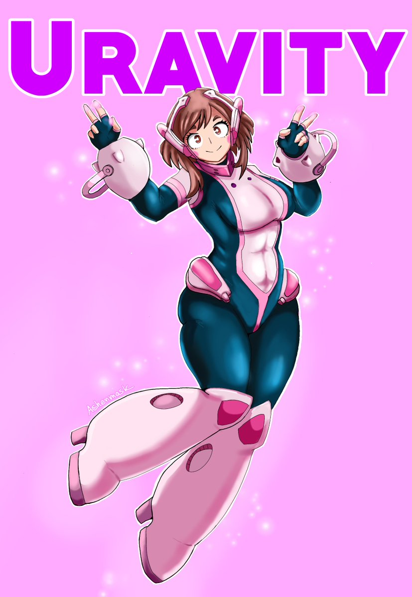 Ashentaur's tweet photo. Buenas como están gente bonita aquí les traigo un dibujo de ochaco uraraka post time skip y creo que el primero que hago de ella de este estilo voy a ver si dibujo más personajes femeninos de mha para variar un poco mas https://t.co/o5ZUKihYWx