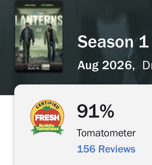 TallGod310's tweet photo. @Mshagy_ it’s not Snyder and it’s good 

and the general audience actually likes it https://t.co/WHpV2YYZSB