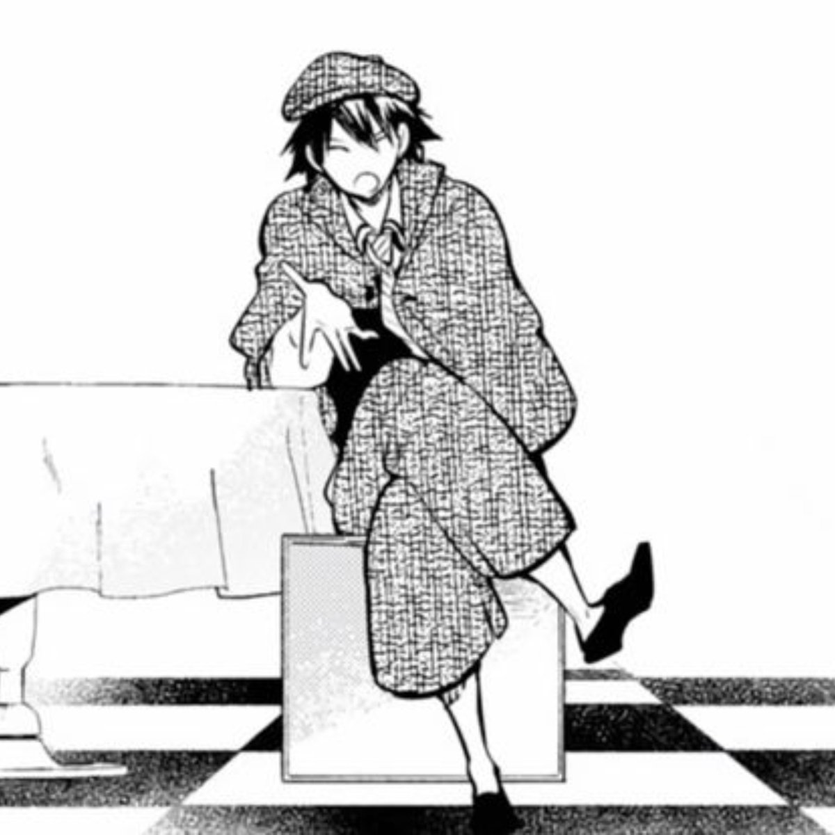 keilvzranpoe's tweet photo. I love it when Ranpo sits cross-legged, you're a very handsome faggot, just for that I'll let it slide https://t.co/PDsxNuzt3y