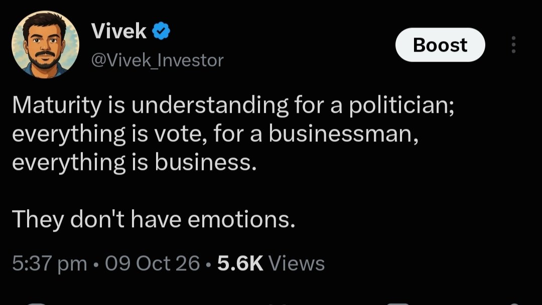 Vivek_Investor's tweet photo. A gentle reminder.  Spend time with your family and friends. Read good books. Chill 😎 https://t.co/9ji0RIMMDB