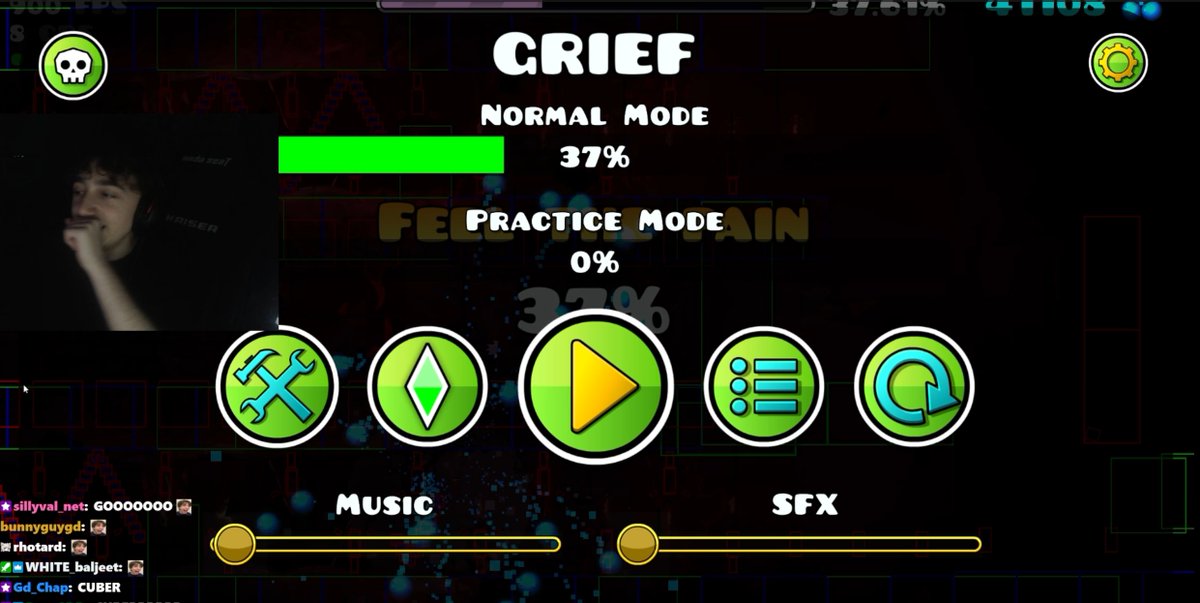 GmdTrick's tweet photo. GRIEF 37% https://t.co/i9HOzmEHmw