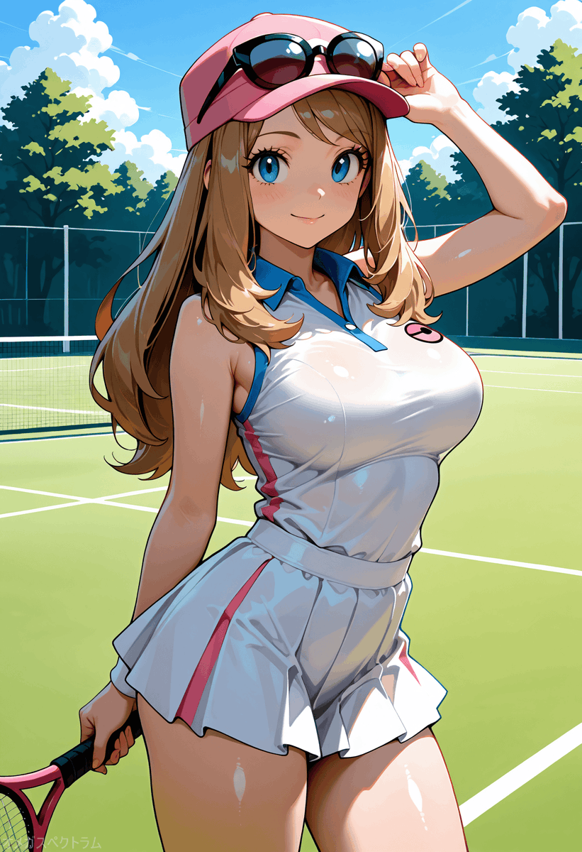 florapeach004's tweet photo. #AIart #ポケモン #pokemonㅤSerena　    セレナ   #Serena https://t.co/rYKjEqEsyn