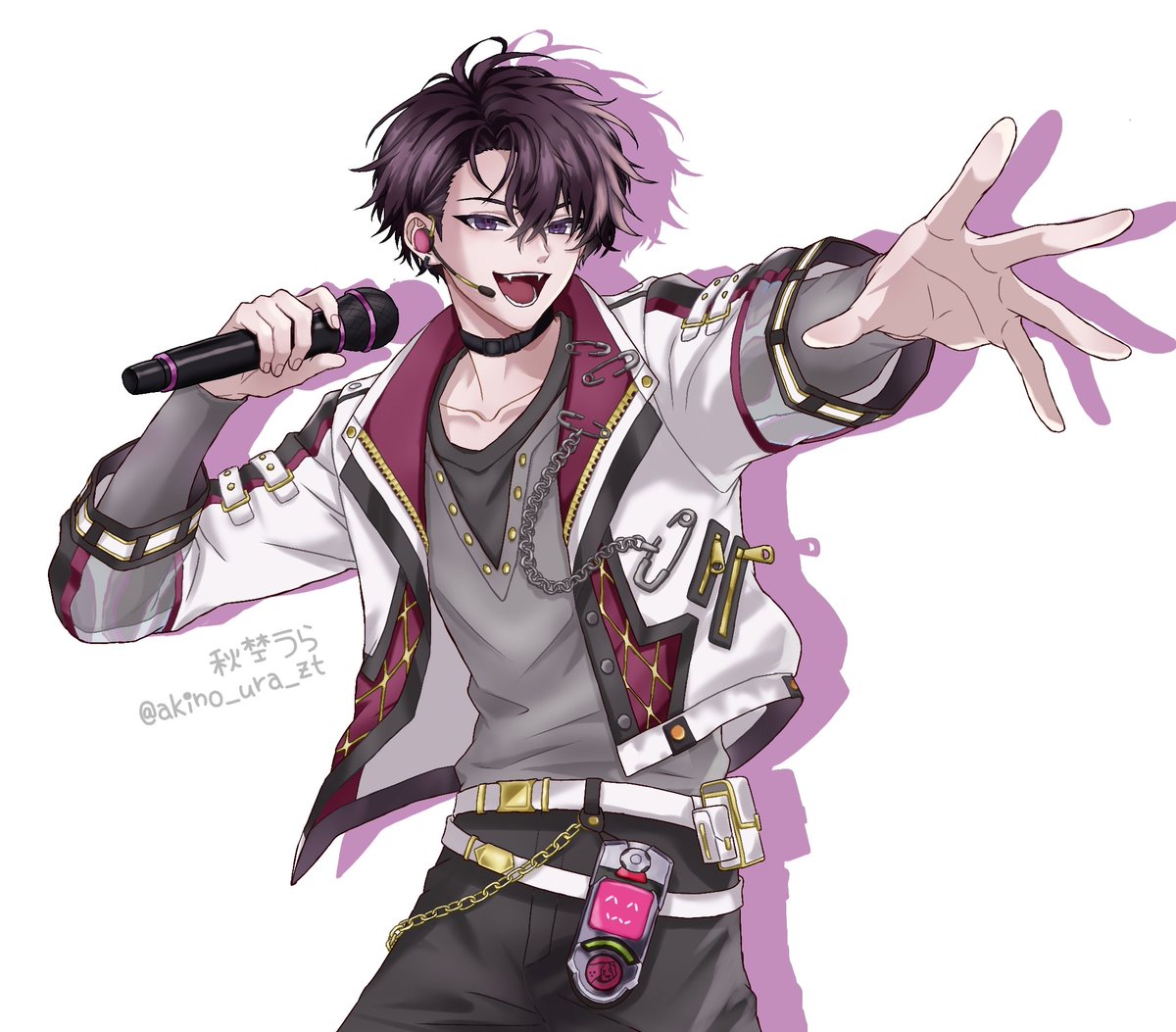 akino_ura_zt's tweet photo. こちらの企画に🤝で参加させて頂きました！みなさんどれも素敵なイラストです！
“Over Drive!”開催おめでとうございます🙌✨️ https://t.co/ZdRnOGfKXj