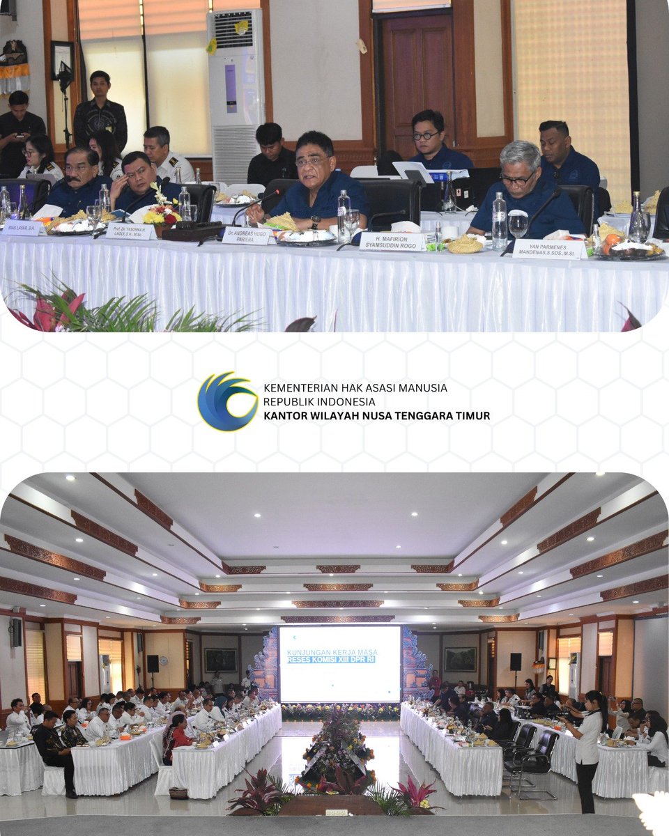kemenhamntt's tweet photo. Kunjungan Reses Komisi XIII DPR RI ke Bali, Kakanwil Kemenham NTT Paparkan Capaian dan Penguatan HAM
Selengkapnya:
https://t.co/aqwMknjcoS https://t.co/QGzSKIXozY