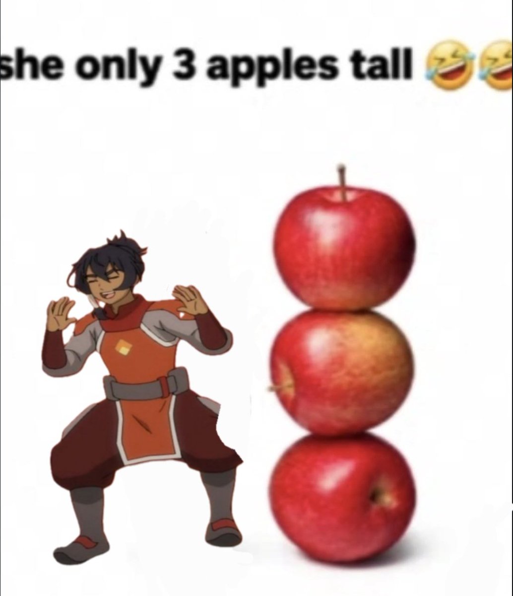 acervolan_'s tweet photo. She only 3 apples tall https://t.co/U7iHf6GghB