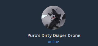DarkLatexPuro's tweet photo. two new diaper drones on telegram :3c https://t.co/V3udrF8oOv