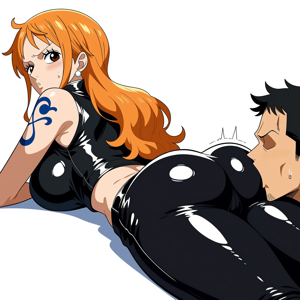 AIDarkDesire's tweet photo. We all love Nami's beautiful buttocks. #namionepiece #NSFWAI #buttwhosrhipp https://t.co/7br5CgP5A4