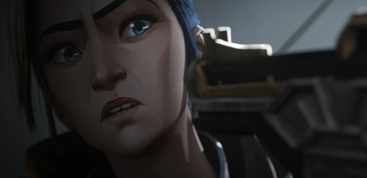 de_la78658's tweet photo. En Arcane los diferentes capítulos a vi y Cait le apuntan a la cabeza con diferentes armas 🥺 "una de marcus y la otra de Isha" 
#caitvi #arcaneleagueoflegends #Arcane #moments #caitlynkirammanedit
Season 1      |  season 2
   Cap 7            act l cap 3 https://t.co/0lW3BmywZj