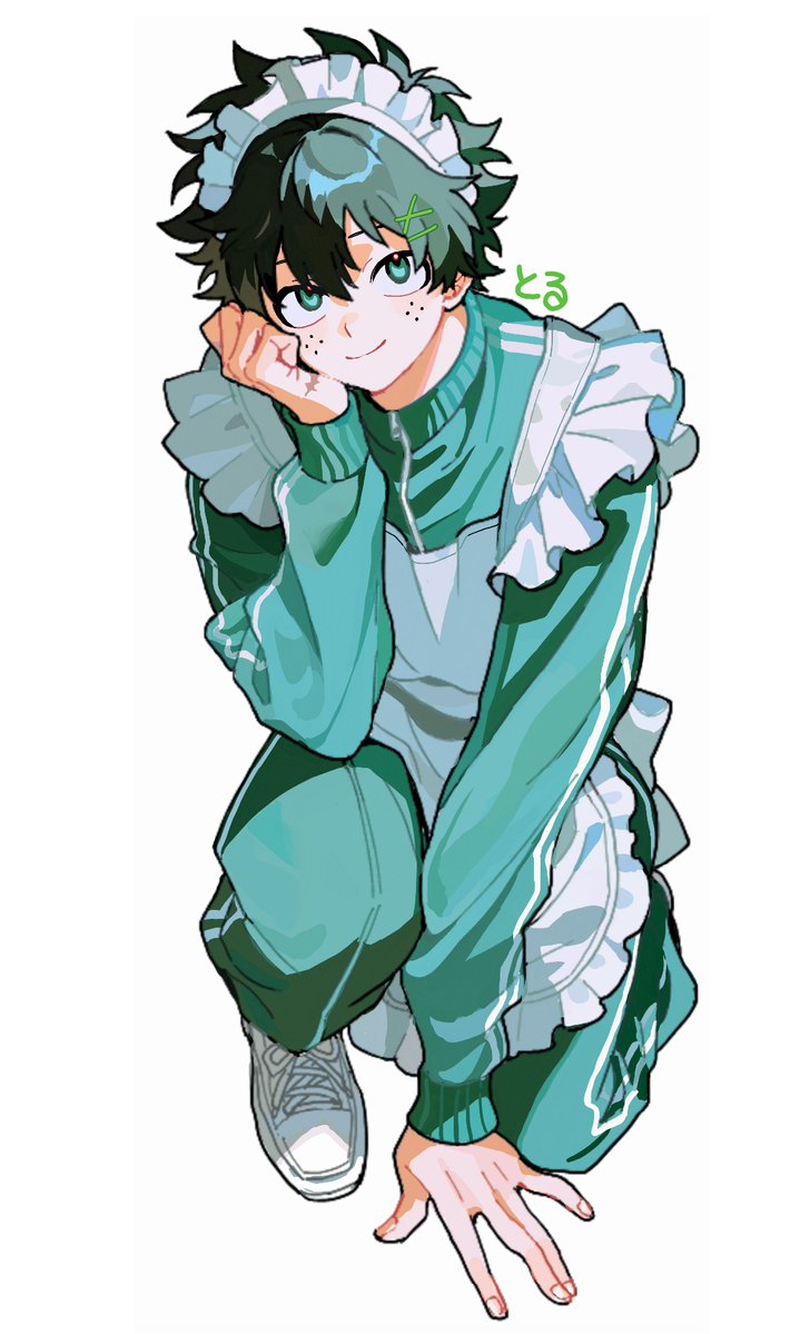 trty0323mnkp's tweet photo. 絵チャでジャージメイドデくん https://t.co/o56u8OUkis