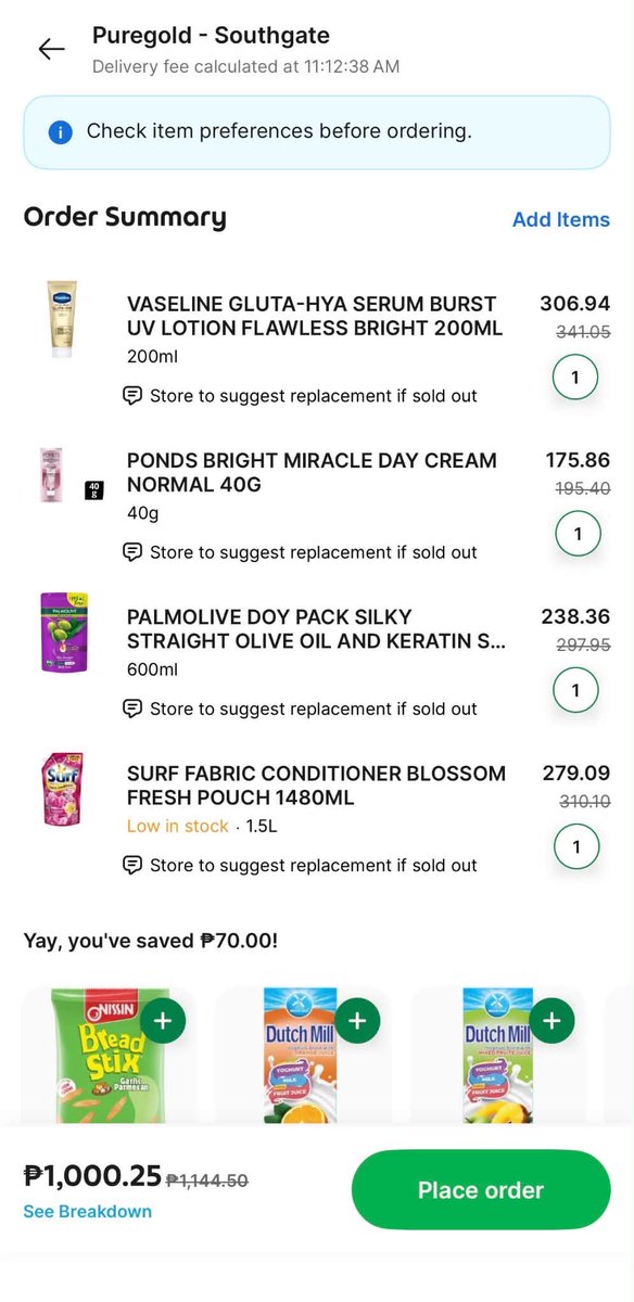 Junem6ed's tweet photo. Reminder lang, ongoing pa ang GrabMart 10.10 Sale until October 12. Check niyo baka may kailangan kayong bilhin! https://t.co/5dzwL2ysEG