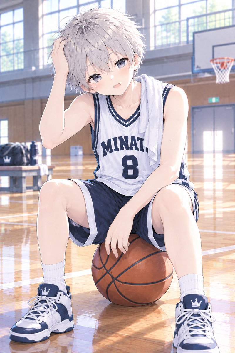 hinata10_ryu13's tweet photo. 汗が眩しい！

#AIイラスト　#AIイラスト好きさんと繋がりたい　#湊斗くん https://t.co/dRk1R5cgso