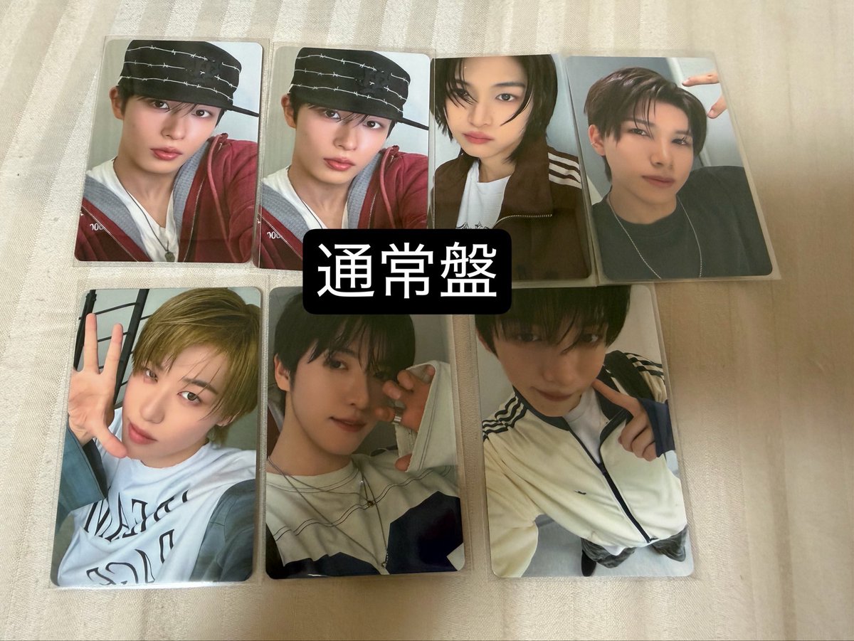 tsuna_25253's tweet photo. KO1KEYZ トレカ

KO1KEYZ 封入 トレカ セルカ 交換

【求】矢田、照井

【譲】画像1〜4（加藤 シヨン シンヘン 後藤 小野 飯塚 安部 濱田 杉山）

本日渋谷交換14時頃～
お気軽にお声がけください🙇🏻‍♀️
#KO1KEYZ交換 https://t.co/L8J3kFLF4g