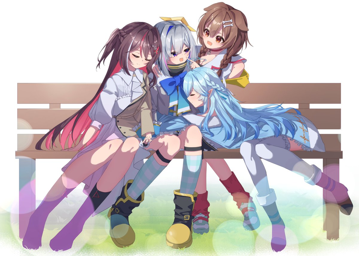 oboro_sotk's tweet photo. かなたが愛した女たち
#かなたーと #AZKiART #らみあーと #できたてころね https://t.co/EaXnwmuxHK