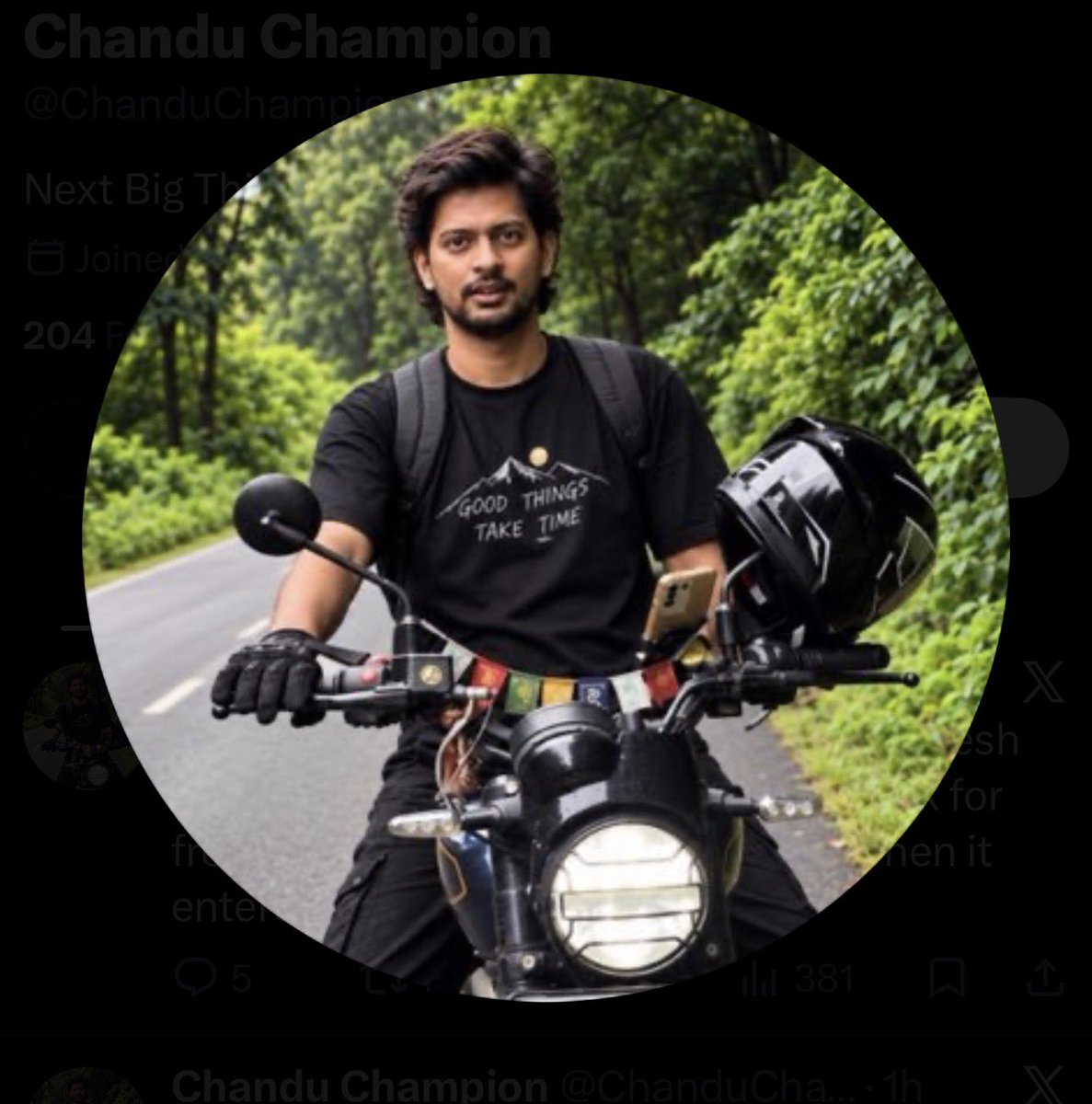 drmanishtn's tweet photo. @ChanduChampionn अबे चमन चूतिये, ऐसी सूरत और सीरत वाले को मैं अपने यहाँ ना रखूँ, तुझे X ने बुलाया। 
पॉ पॉ से सीखा है झूठ बोलना 🤥 https://t.co/jvuLyVqNEY