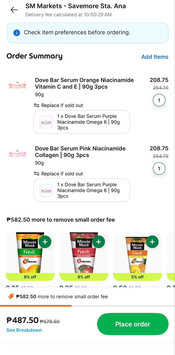 Lilsar5m's tweet photo. Buti na lang may GrabMart 10.10 Sale pa. Time to buy the essentials na paubos na sa bahay haha. https://t.co/pzhRJ8divs