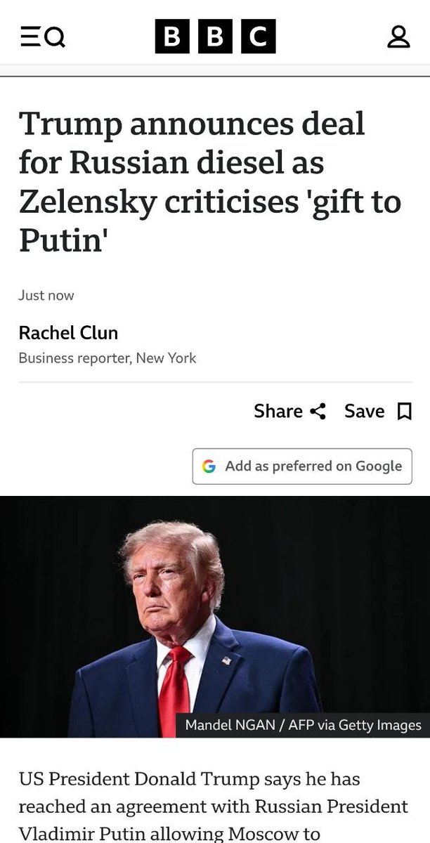 BrianJBerletic's tweet photo. 🇺🇸🇷🇺No one should read too much into US-Russian energy deals/sanction waivers which have been going on since the US began its war on Iran...

This is the equivalent of 2 exhausted fighters leaning on each other in the middle of a fight.

They're not hugging or making up - they're conserving energy and preparing for the next round - in some cases waiting for the clock to run out.

The US has ZERO intentions of permanently relieving sanctions and will impose more as soon as is possible.

Surely Russia knows this and is taking advantage of any temporary relief it can.

The same can be said of any offer by the US to Iran or China to relive sanctions/tariffs or armed aggression - yes it buys time for the US - but also for Iran and China.

In ALL other regards, the US continues to escalate against all 3 nations. 

The question is who is making better use of this time as US war on multipolarism continues into the future?

And in terms of this move improving diesel prices for Americans or Europeans - it won't. 

Unless the FUNDAMENTALS causing high prices are addressed (US war and proxy war on Iran and Russia) - the only thing achieved is temporary market manipulation/relief - if even - and the overall energy crisis will persist.