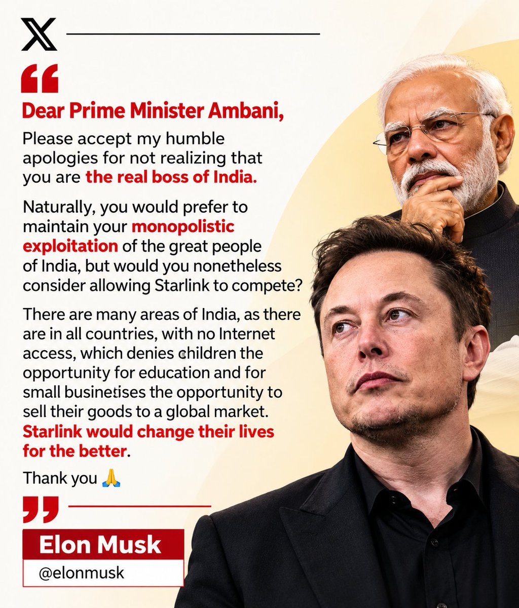 Gabbar0099's tweet photo. Elon is Cooking the whole BJP ecosystem 🔥 https://t.co/T74oQRJZol
