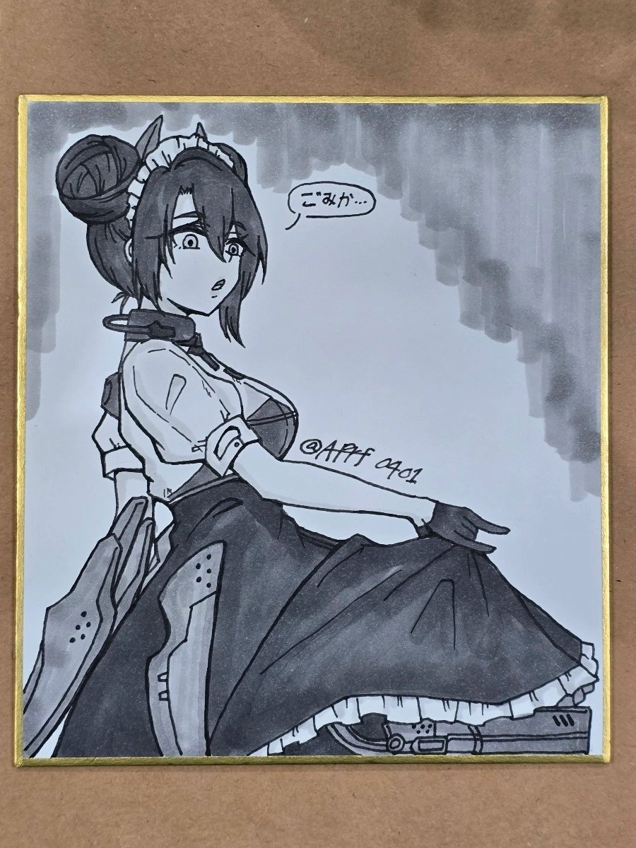 aprf0401's tweet photo. メイド長
#소녀전선2 #ドールズフロントライン２ #ドルフロ２ #少女前線２ #少前2 #少前2追放 https://t.co/BEekDzvjlI