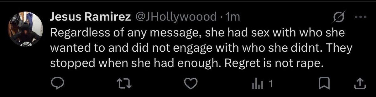 chelsieomfgg's tweet photo. Not to make this about whether these conversations are mentally stimulating, but Jesus Christ. The sheer number of asinine replies I’ve received in just a few hours has been mind-numbing. Deliberately ignoring the chronology to defend alleged rapists is not an argument. https://t.co/03g36ZJB1d