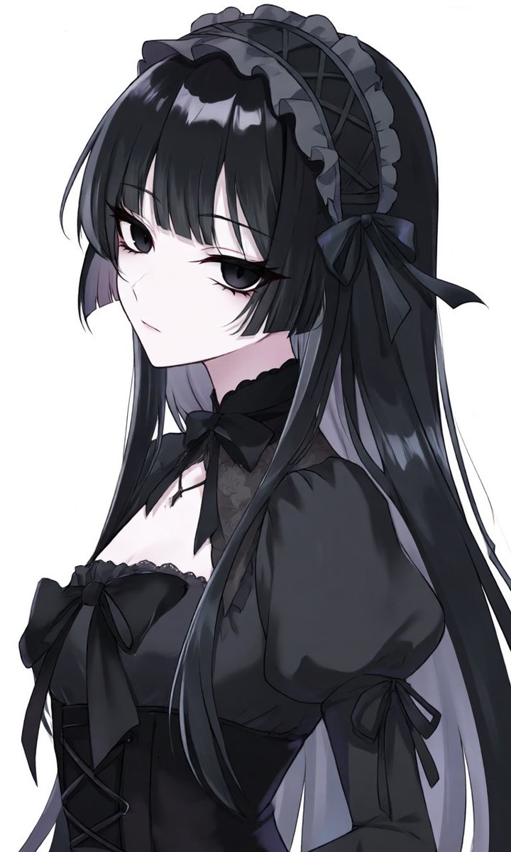 kaoru_koyanagi's tweet photo. ゴスロリちゃん https://t.co/fBMOOMy7dZ