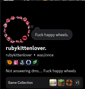 rubykittenlover's tweet photo. she spent 40 minutes on one happy wheels level and got mad its not that serious https://t.co/ucOFPT0GL5