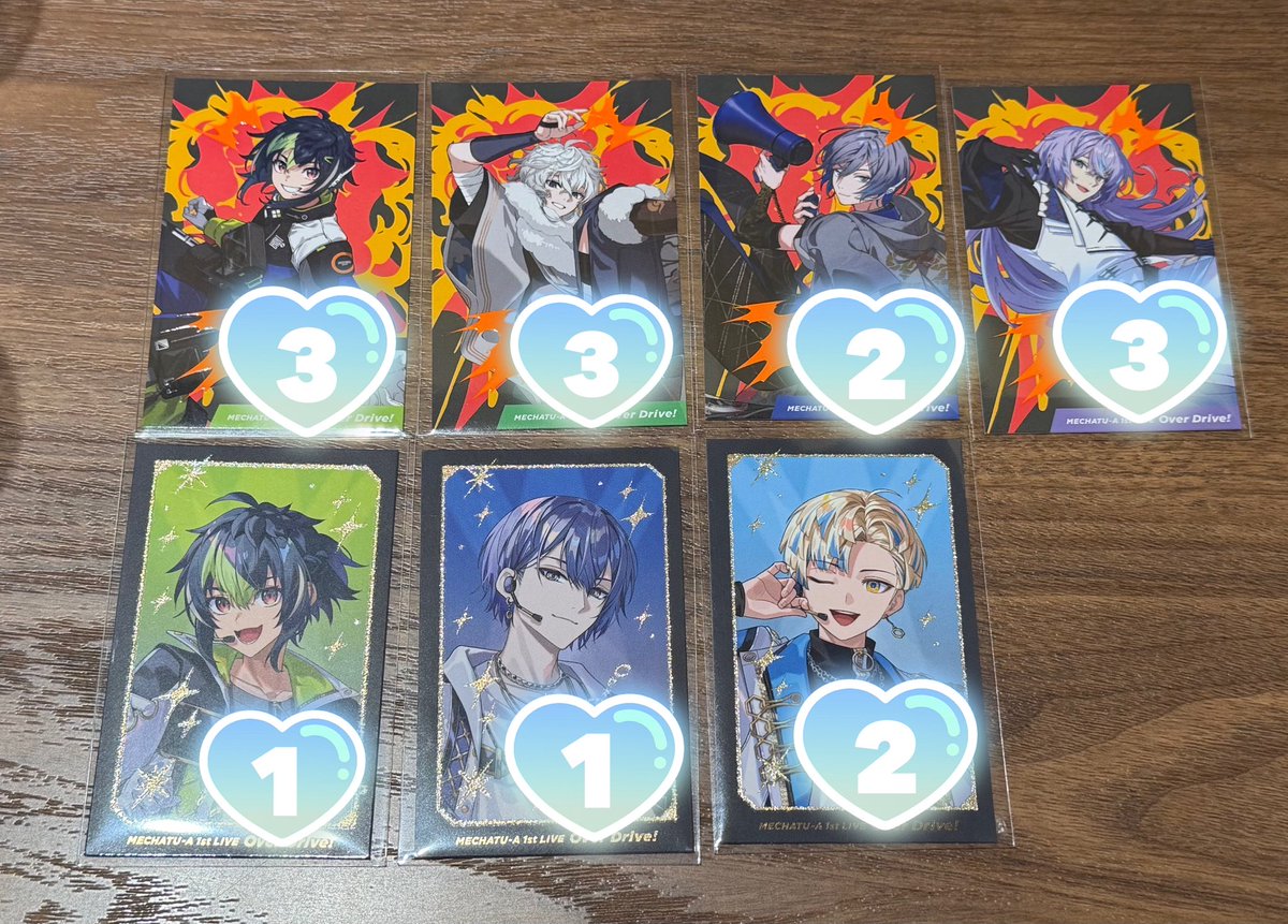 KiHy1126's tweet photo. 【交換】にじさんじ MECHATU-A OverDrive!  ランダムカード Oriens Dytica 交換 standard Goods Vol.9 チェキ風カード 

譲:画像1 2 3

求:リプ欄1 2 3

・本日、会場付近にて手渡し>>>>郵送

※郵送の場合リントンお読みください https://t.co/oRtZNIRO18