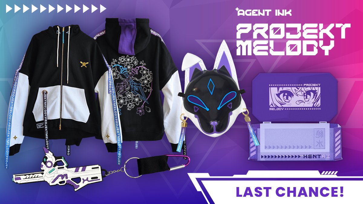 AgentInk's tweet photo. Last chance to grab your @ProjektMelody favorites before they sell out. 💜 

Don't miss out:
https://t.co/saOOZBcqKO https://t.co/N118Ab8ap3