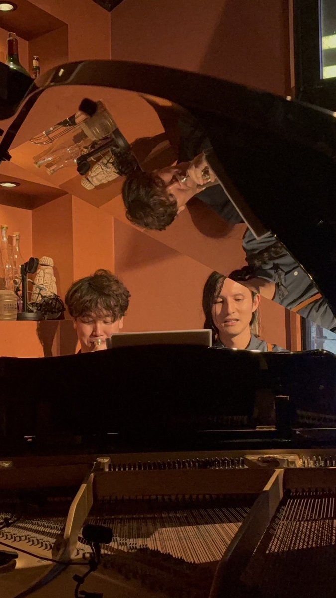 ijichiri's tweet photo. #そらてつ
#jazzbarpianoforte
#平塚
JANE DOEのトランペット🎺かっこよかった､､､♡
今回も良い席をとっていただき感謝🙏
久しぶりにこみてつさんのピアノも🎹✨ https://t.co/9kXpccmlRD